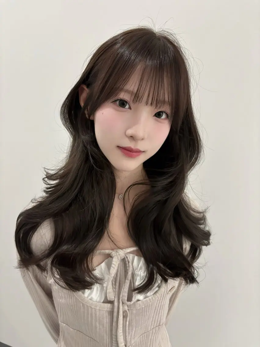 ロング カラー Miyu/モデル募集 /京都烏丸・四条大宮のヘアスタイル