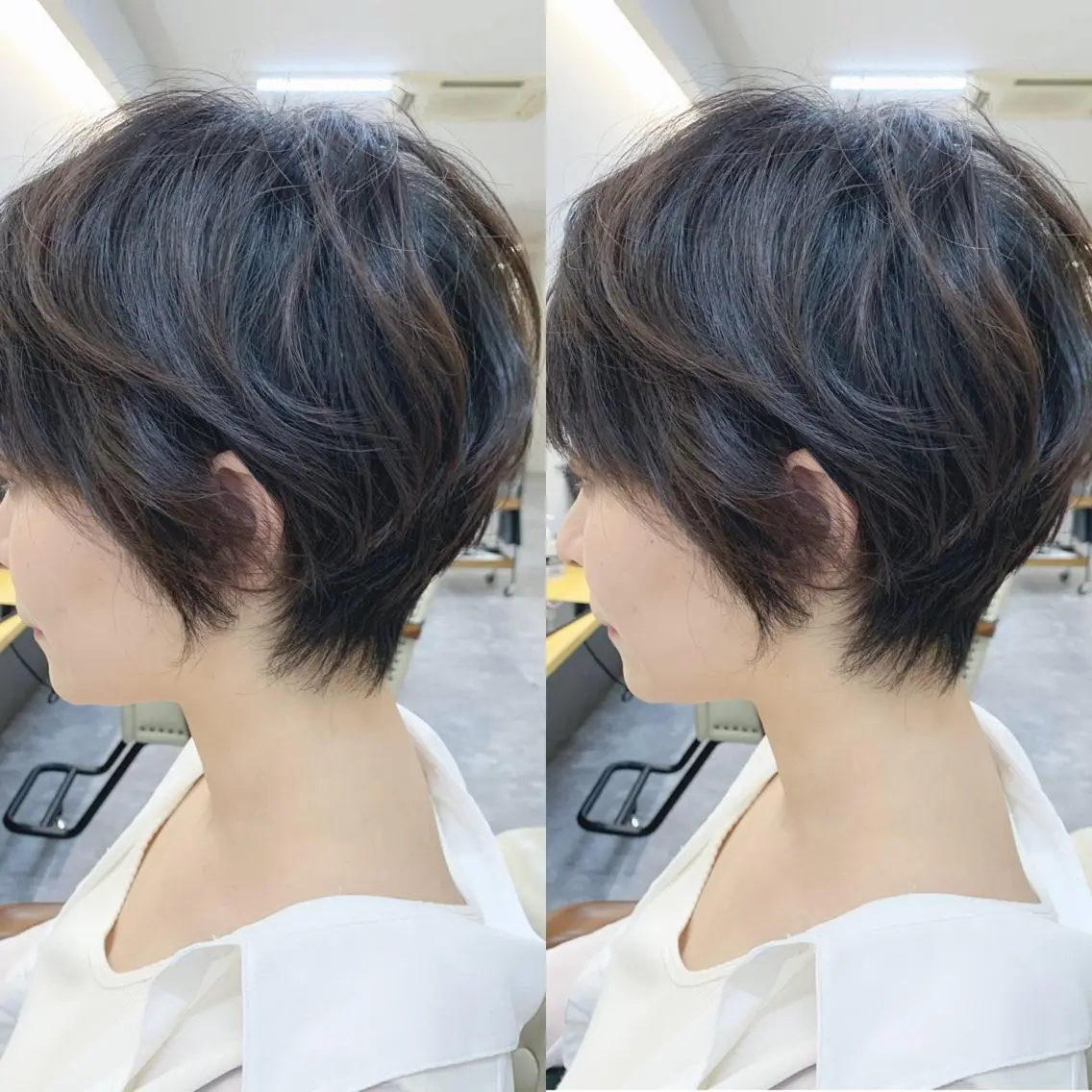 ショート ショートボブ ボブ ショートヘア カット H (エイチ) 烏丸御池店のヘアスタイル