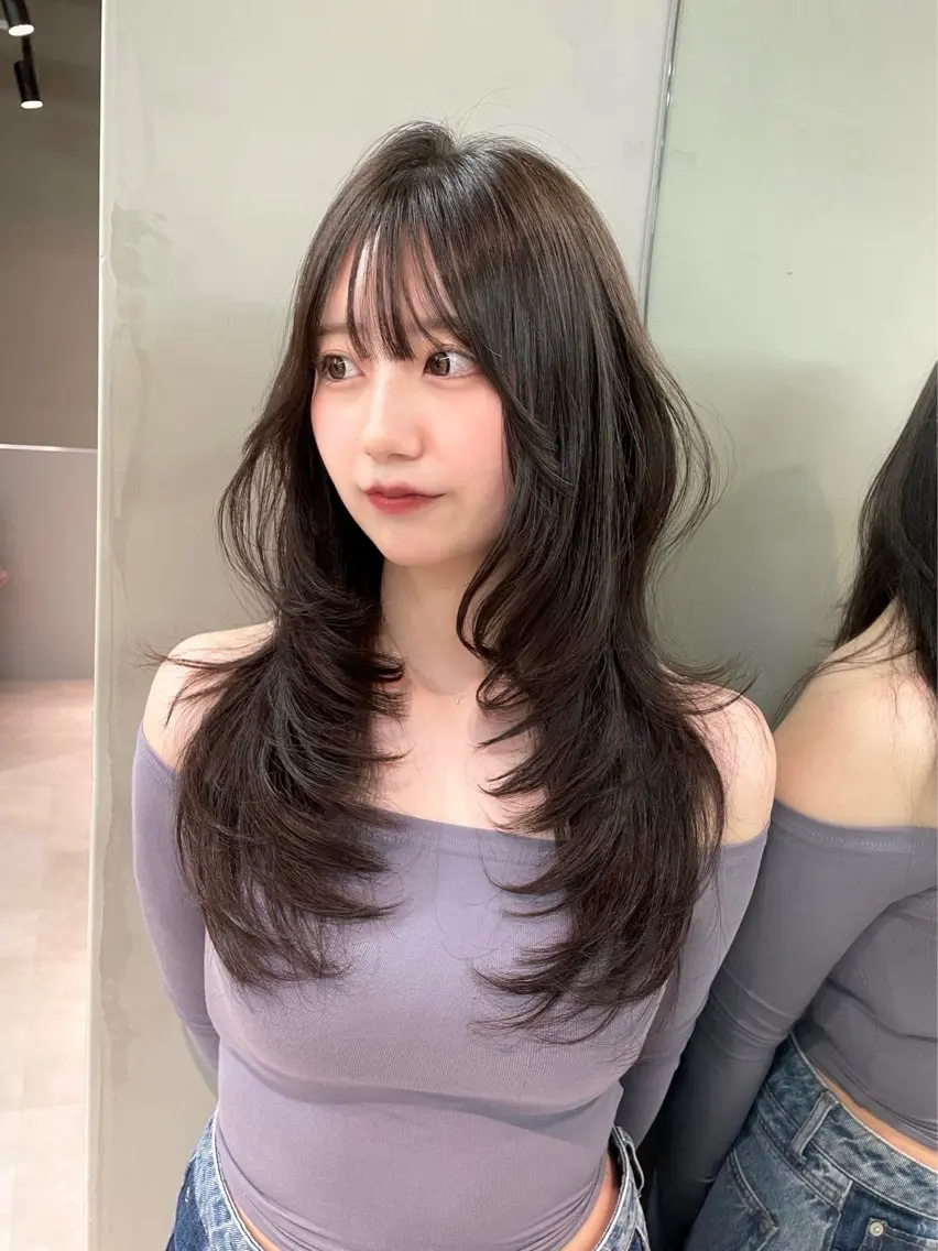 〖パサつき気になる方はこれ✨️〗小顔になれる似合わせカット＋髪質改善3stepトリートメントの写真