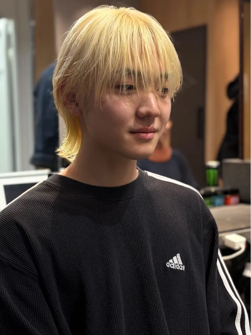 カラー メンズ ヘアカラー 柳沢 誉のヘアスタイル