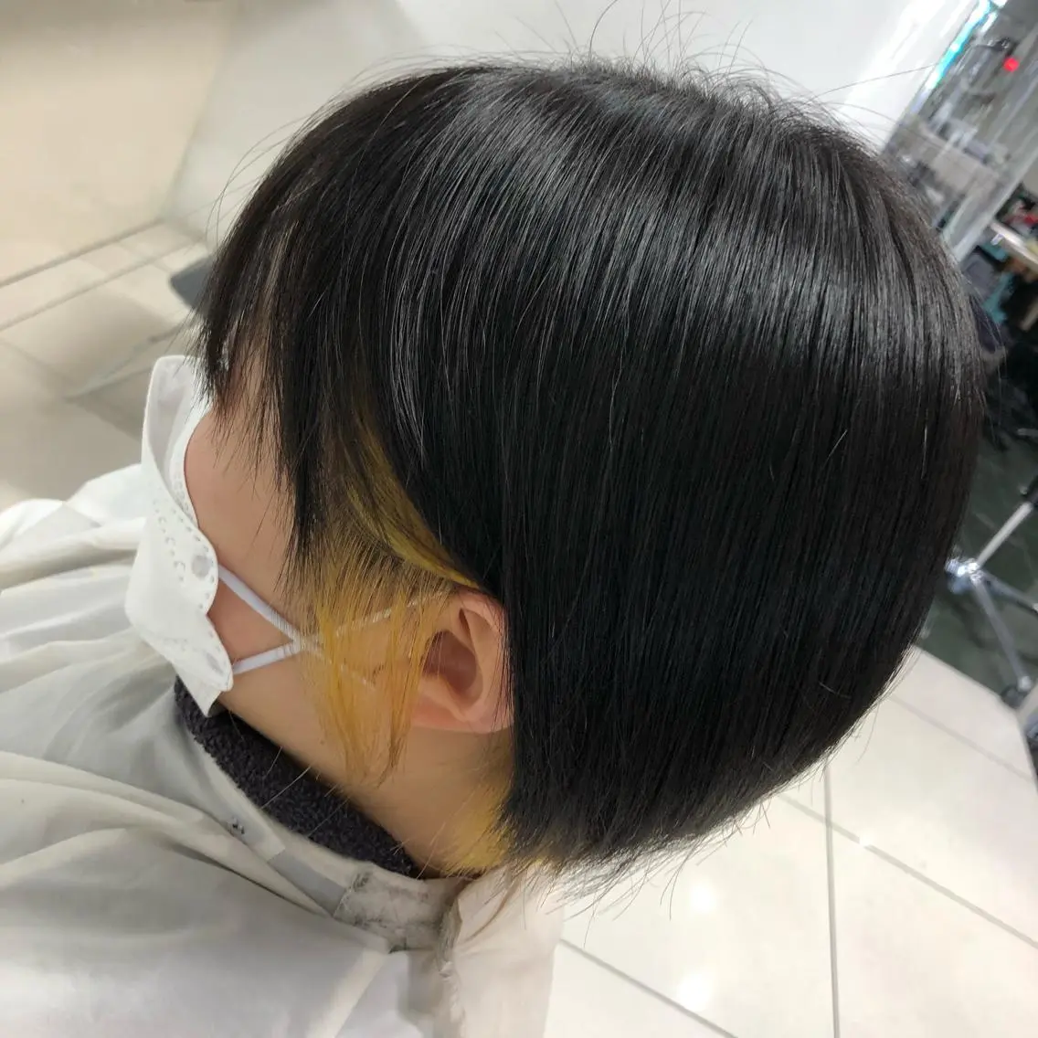 ショート カラー ヘアカラー トリートメント 髪質改善・白髪ぼかし /お悩み対応カラーのヘアスタイル