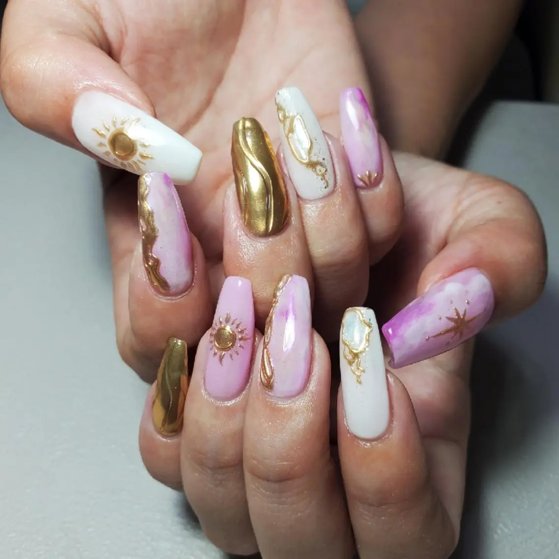 ネイル ハンドネイル nailroom‪ sb‪‪𓈒𓂂𓏸のネイルデザイン