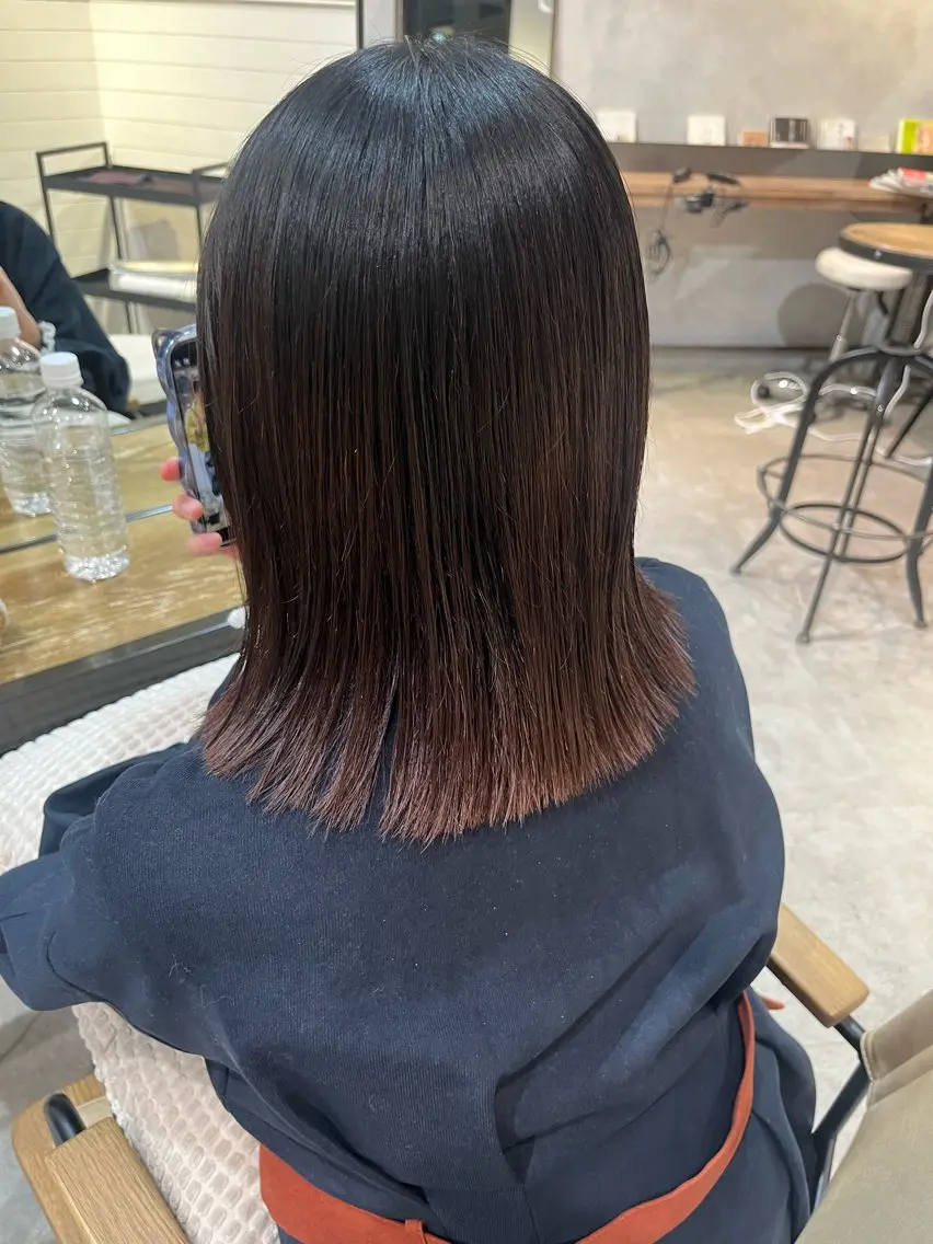 ミディアム 無料カットモデル募集 ／ueno aiのヘアスタイル