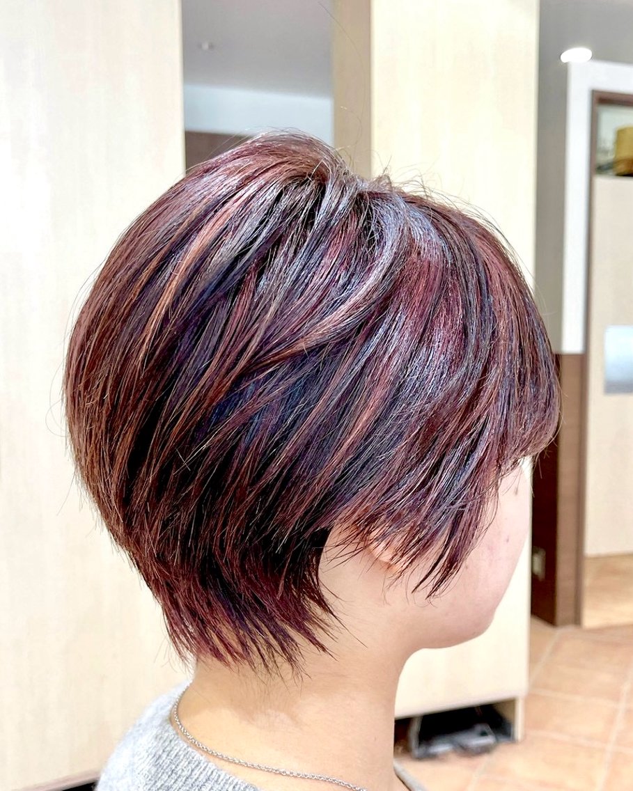 ショート カット トリートメント こちんだ ともかのヘアスタイル