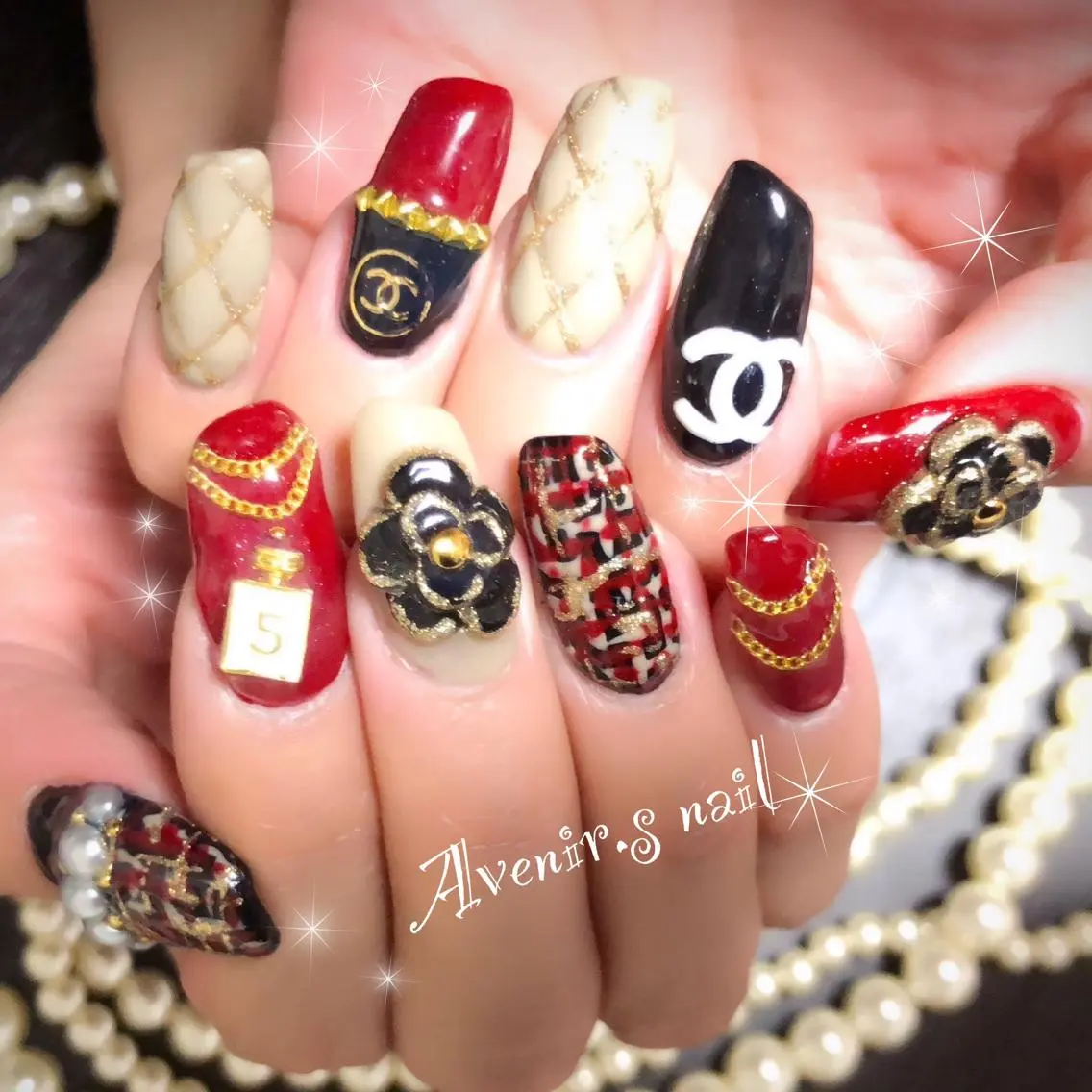 ネイル アートネイル Home Salon Avenir.のネイルデザイン