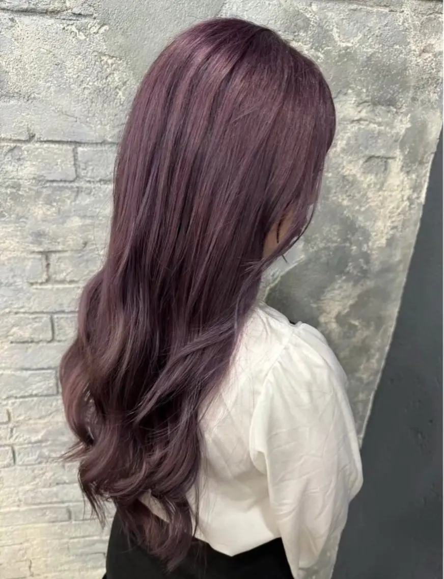 カラー ヘアカラー ブリーチモデル募集中 💙あみ🙌🏻のヘアスタイル