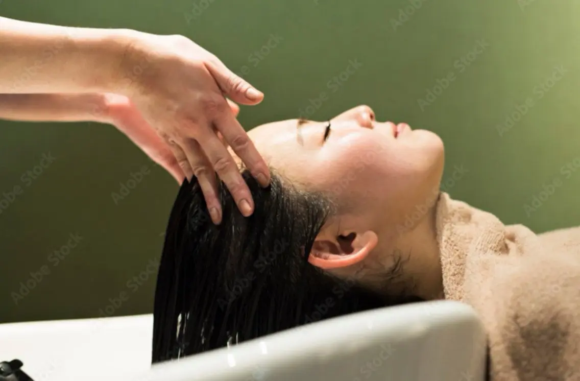 【癒しのご褒美60分コース　疲労回復・睡眠改善・艶髪】ヘッドスパ+艶髪トリートメント＋ネック＋ショルダーマッサージの写真