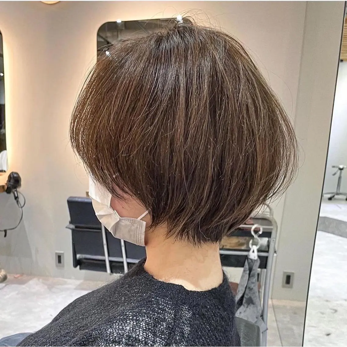ショート ショートヘア 北條 優輝のヘアスタイル