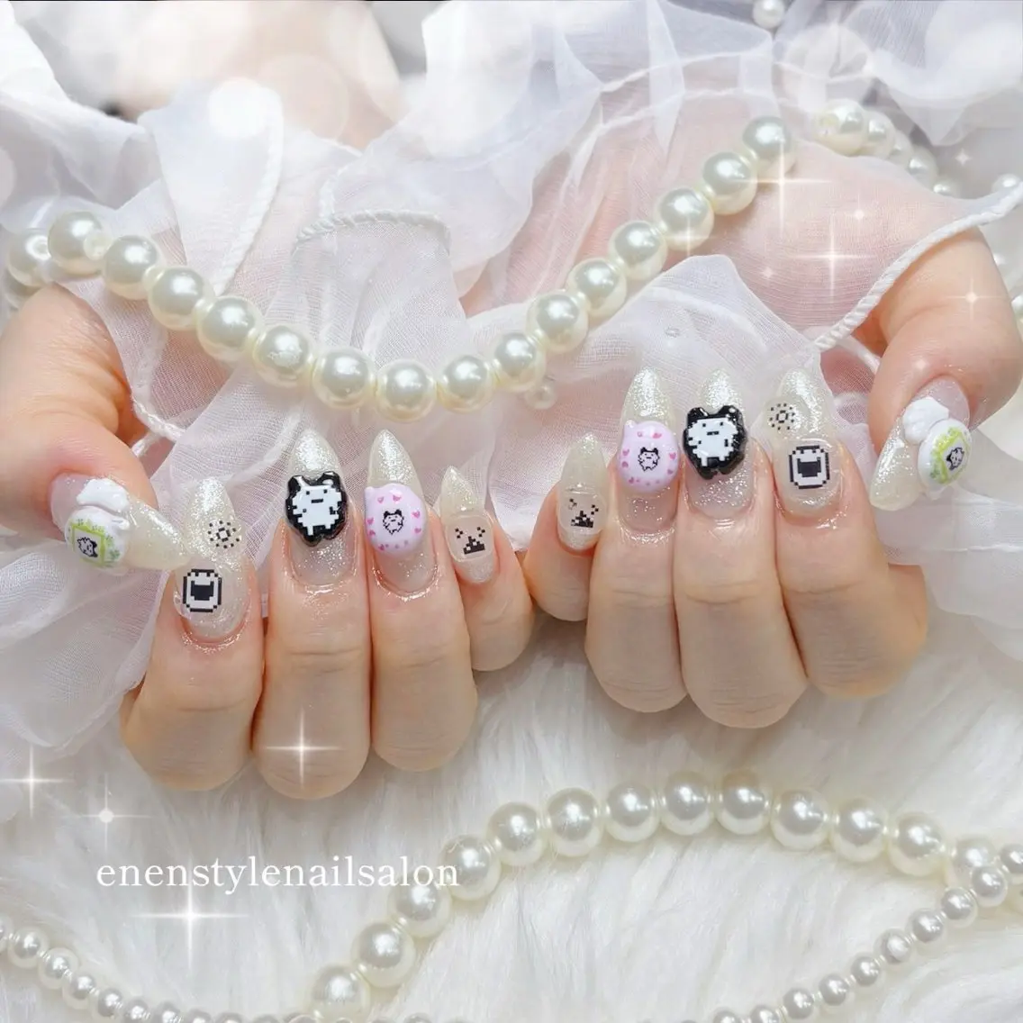 ネイル ハンドネイル 🐾enen style 🐾のネイルデザイン