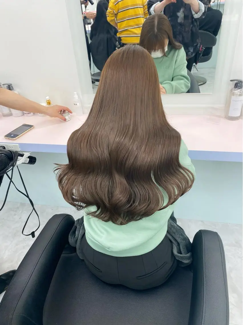 『当日限定🩷』カット+カラー+プレミアム髪質改善トリートメント💕の写真