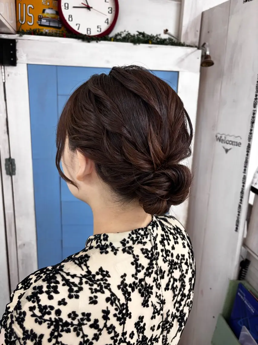 ヘアアレンジ 長岡 有里のヘアスタイル