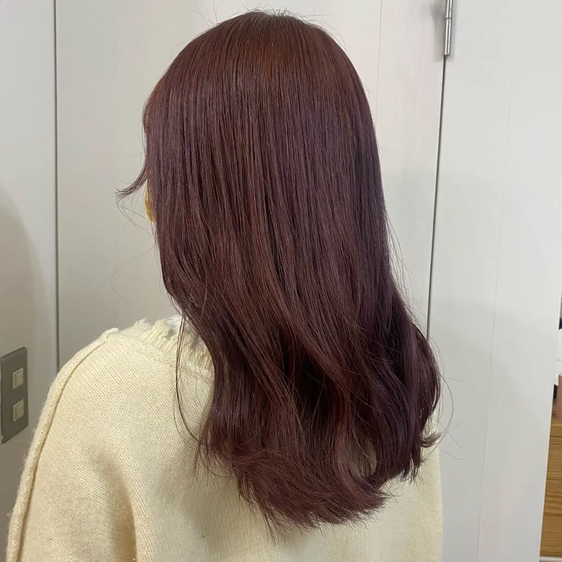 セミロング カラー 🪭risa 暖色/レイヤー🪭のヘアスタイル