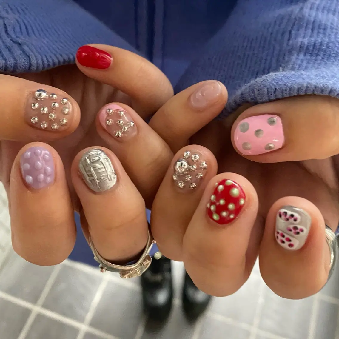 ネイル nano/きもかわ nail🐬🫧のネイルデザイン