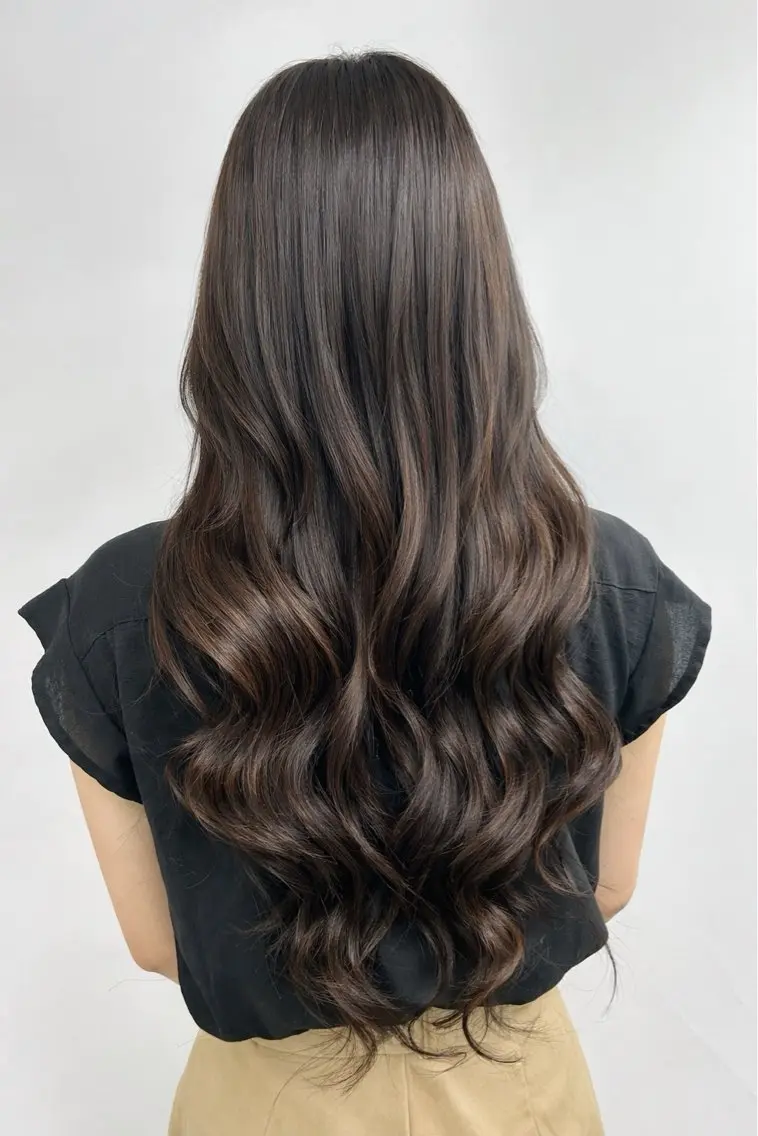 ロング カラー シールエクステ エクステ ヨシンモリ 韓国風ヘア ワンホンヘア カット ヘアカラー トリートメント レイヤー/エクステ alpha下妻のヘアスタイル