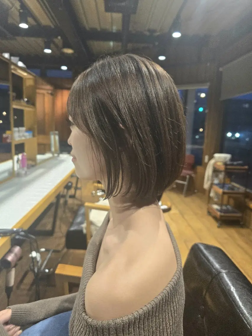 ショート ショートボブ ボブ ショートヘア シールエクステ🎀 ホシノ🕒ユウカのヘアスタイル