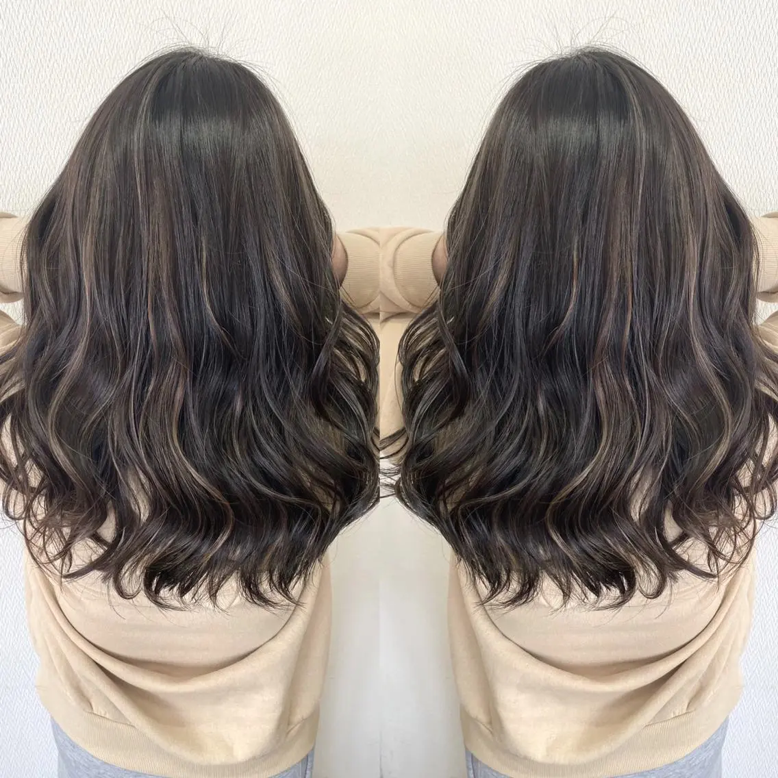 セミロング 山本 茉希のヘアスタイル