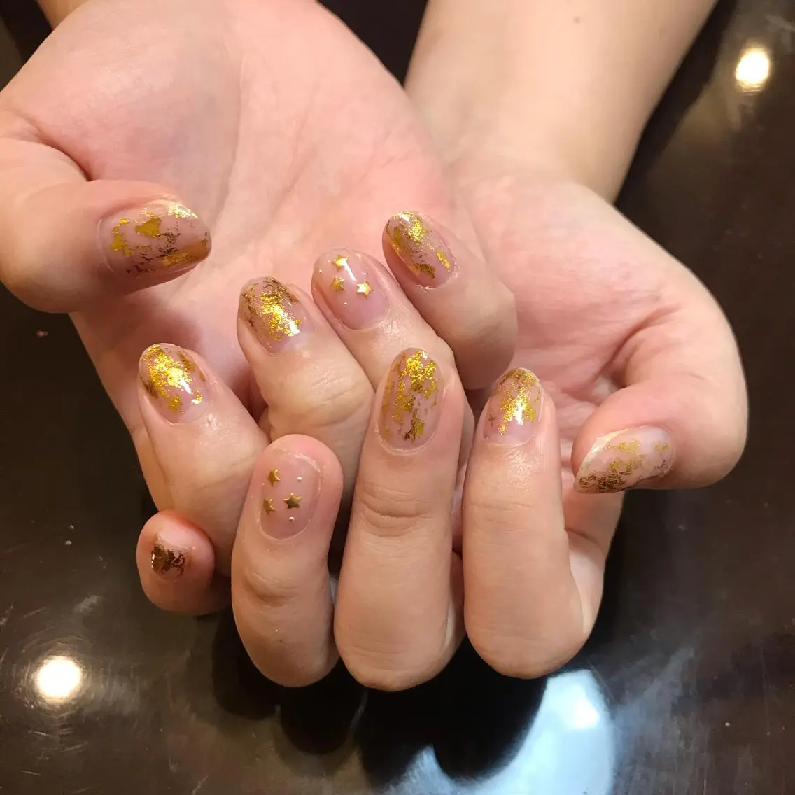 ネイル クリアネイル Nagashima    Kのネイルデザイン
