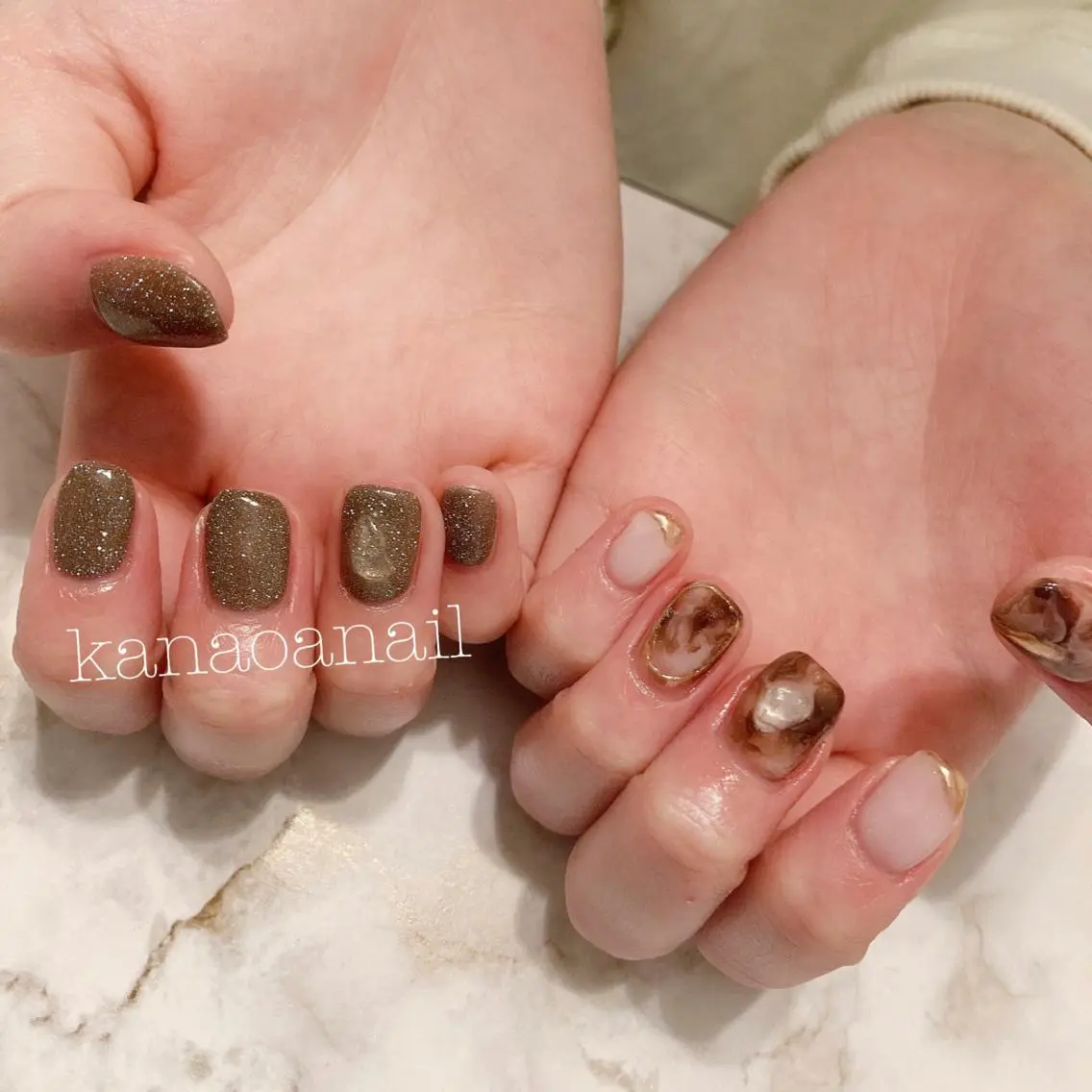 ネイル 地爪育成💅 kanaoanailのネイルデザイン