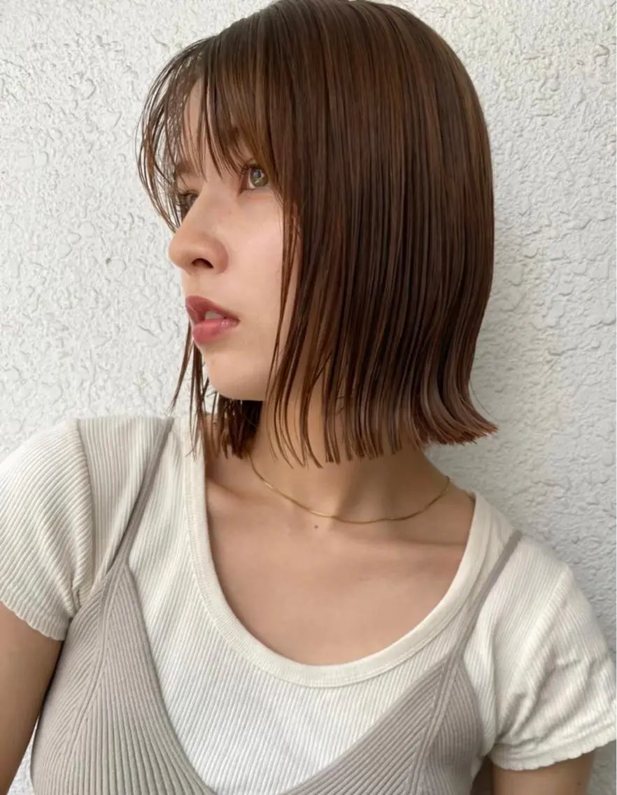 3回目以降の方はこちら⭕️【似合わせカット】+【透明感カラー】+【超音波ナノスチームトリートメント】の写真