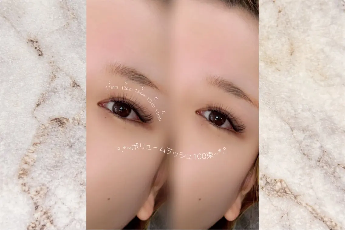 マツエク・マツパ ボリュームラッシュ マツエク アイラッシュサロン Lamourのマツエク・マツパデザイン