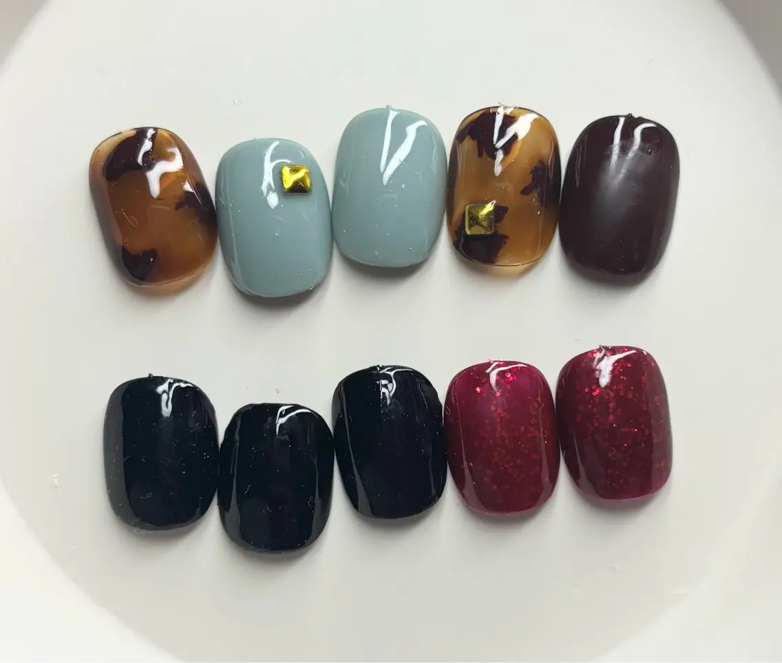 ネイル ハンドネイル aoz asukaのネイルデザイン