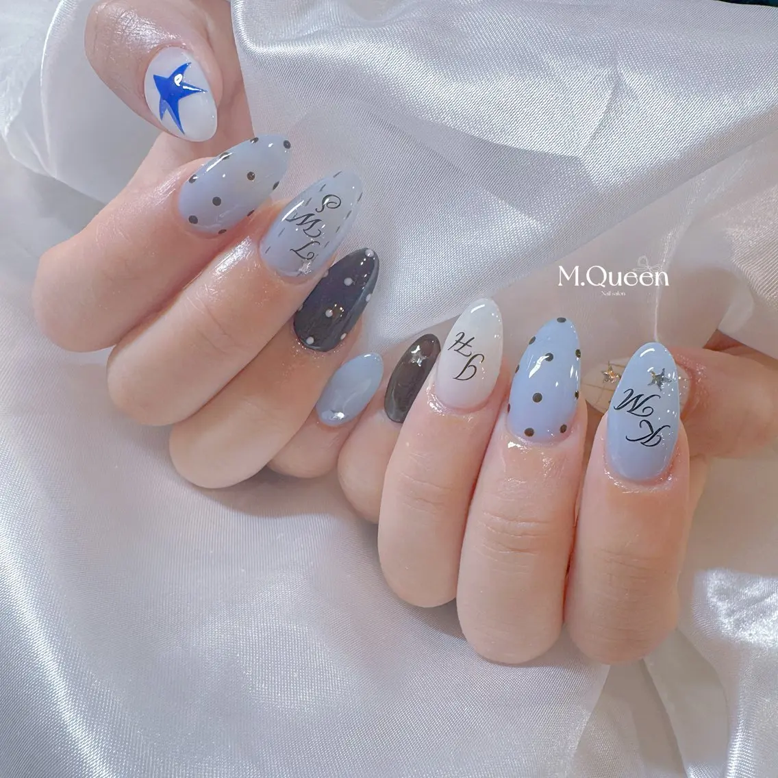ネイル MQueen ネイルサロンのネイルデザイン