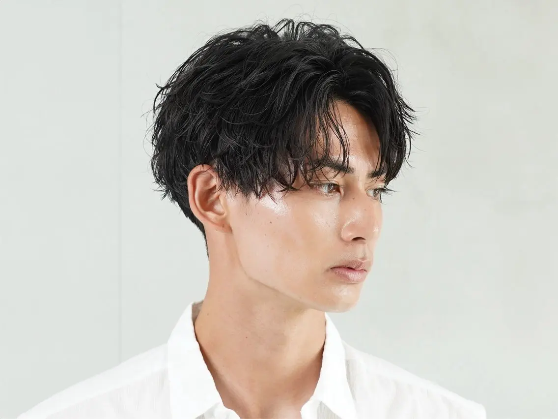 パーマ メンズ メンズパーマ ツイストスパイラルパーマ スパイラルパーマ カット パーマ fifth天神/末廣 和也のヘアスタイル