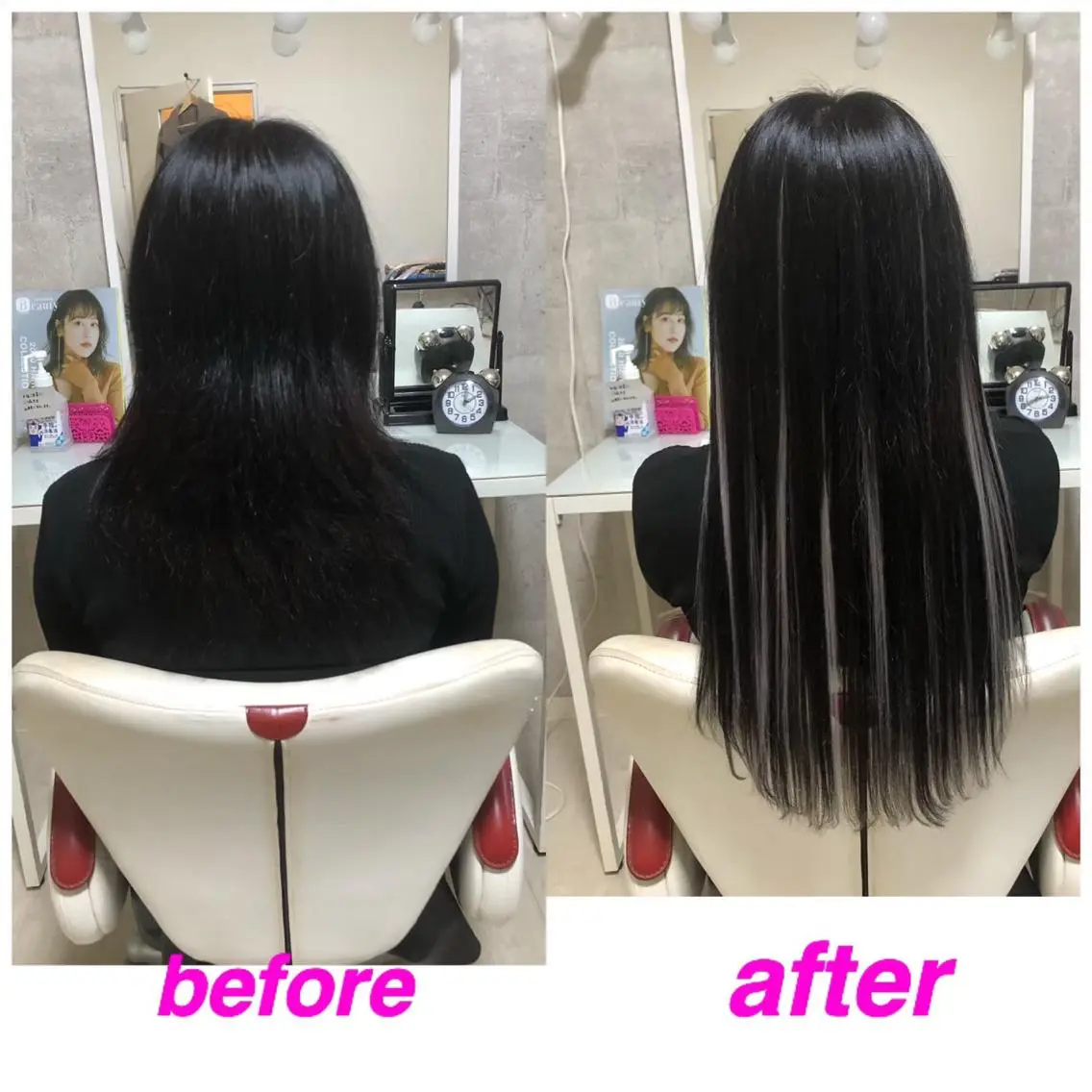 ロング エクステ 🌸ドレスアップ 心斎橋店🌸のヘアスタイル