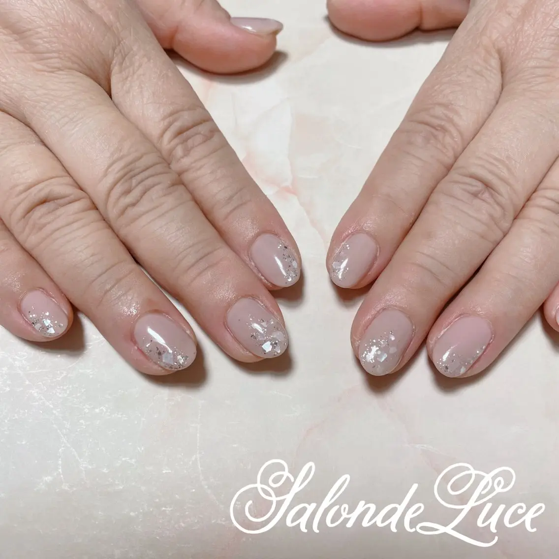 ネイル キラキラネイル Salon de Luceのネイルデザイン