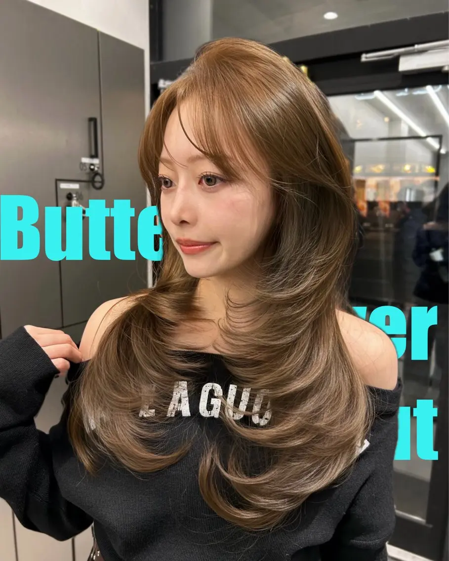 ロング レイヤーカット カット ヘアカラー トリートメント 大人レイヤー/艶髪 🥥🌴TOMONAのヘアスタイル
