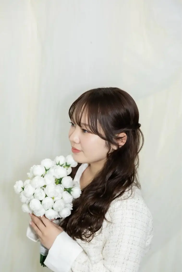 🎀 推し活ヘアセット+メイクの写真