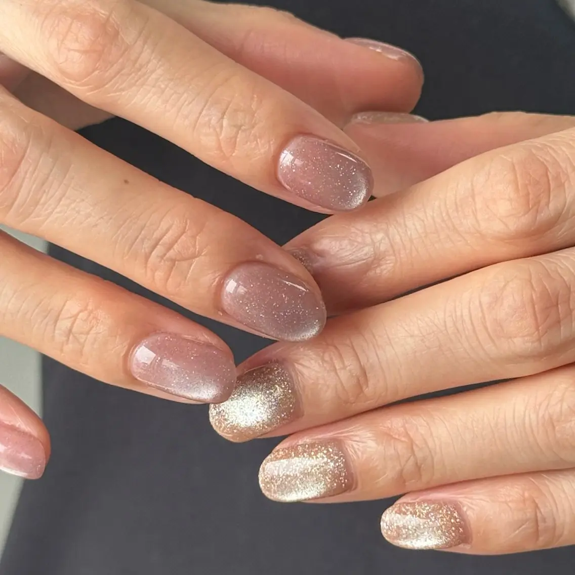 ネイル フラッシュネイル フラッシュマグ ハンドネイル AZ Nail aoiのネイルデザイン