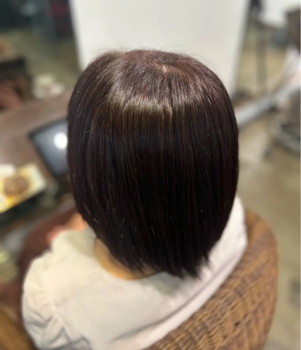 カラー ヘアカラー 中台 まゆのヘアスタイル