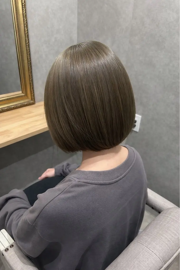 ショート カット ヘアカラー トリートメント ミルクティー職人× HIROSEのヘアスタイル
