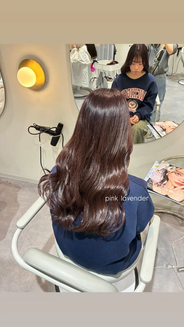 カラー 石井綾華🩰 ブリーチモデル募集✨のヘアスタイル