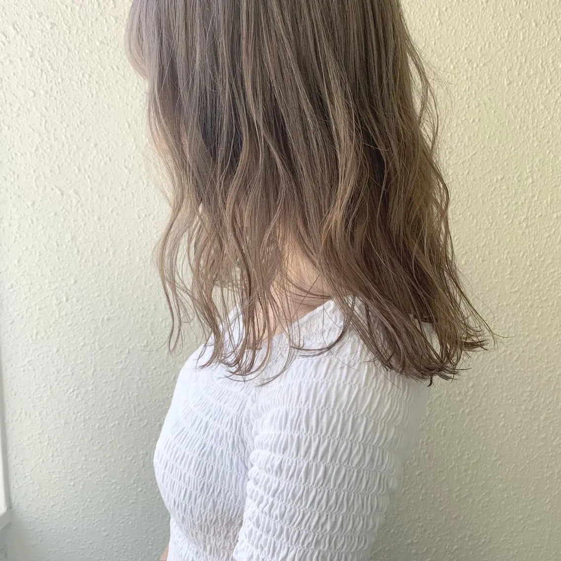 ミディアム kiyono ⭐︎ダブルカラーのヘアスタイル