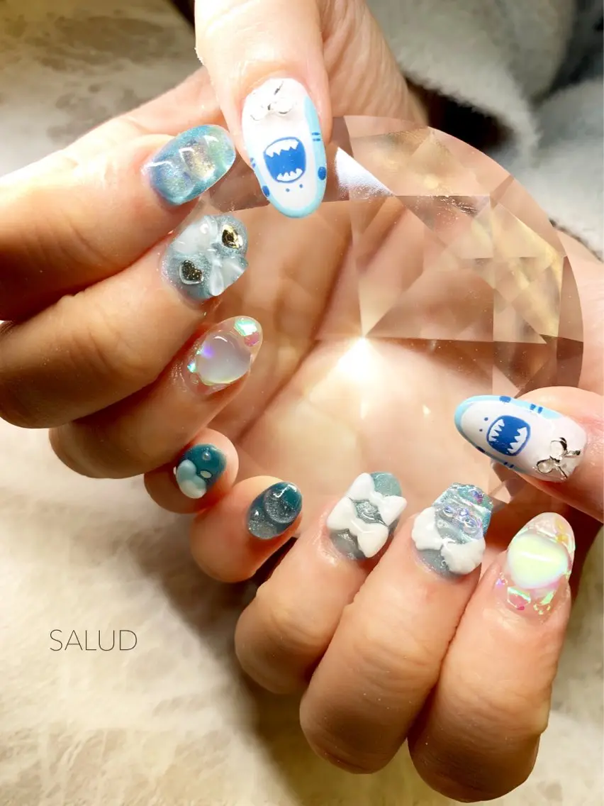 ネイル ハンドネイル Nail Salon SALUDのネイルデザイン