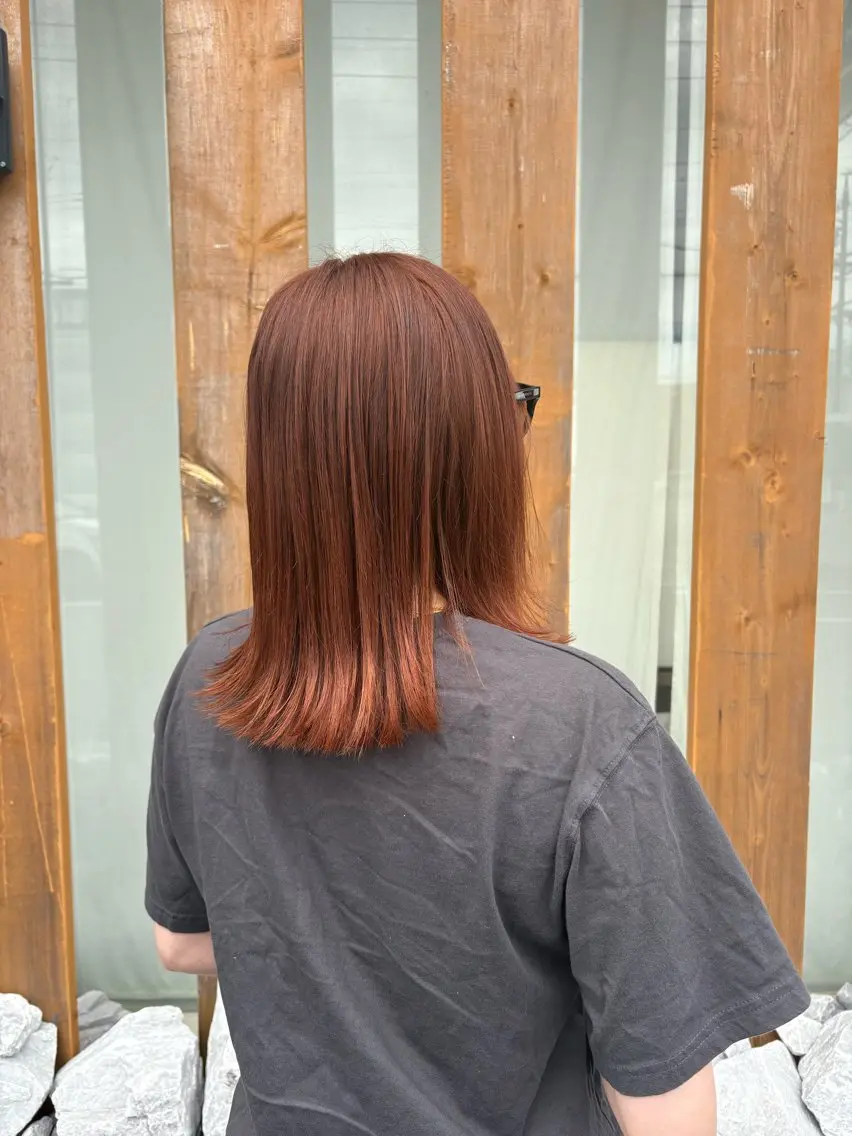 🌸4.5月限定🌸ブリーチ無しWカラー＋髪質改善トリートメントの写真