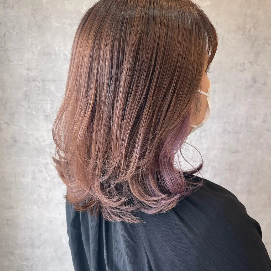 セミロング カラー ヘアアレンジ カット ヘアカラー 🌻あいり merci.🌻のヘアスタイル