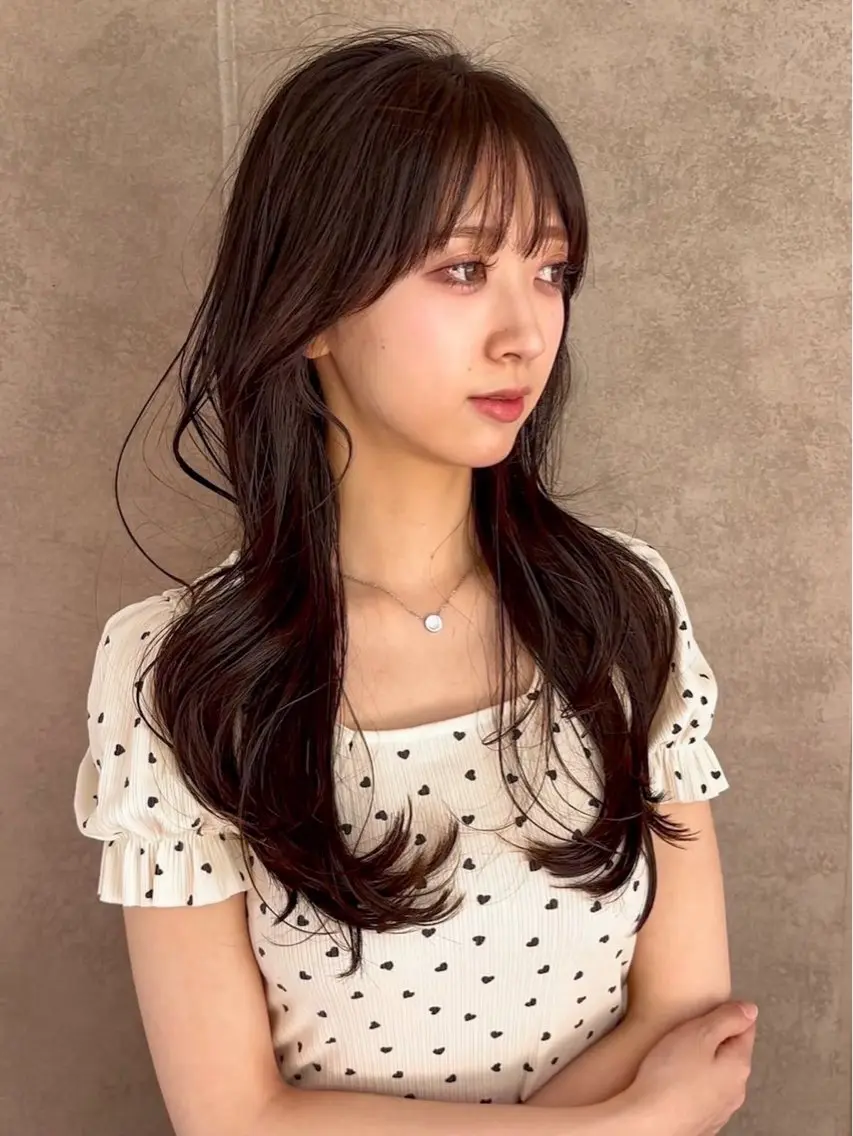 ロング レイヤーカット balance.赤田 蒼空のヘアスタイル