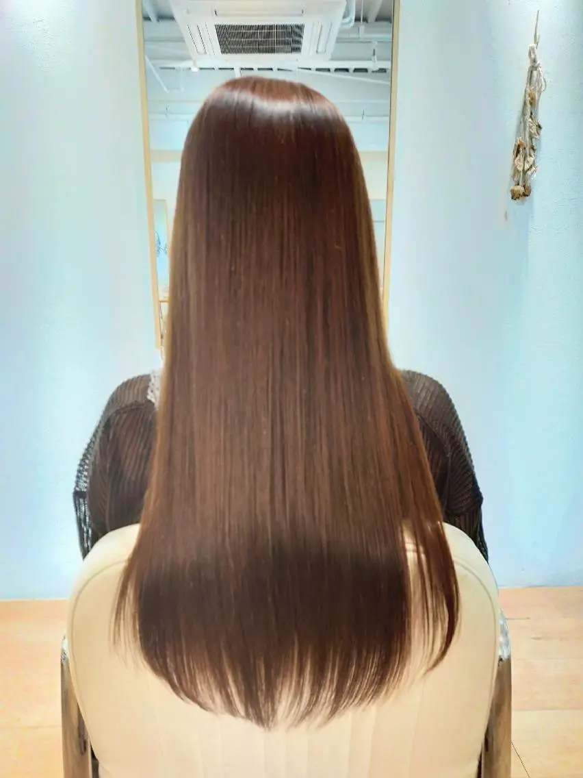 【New☆髪質改善】カラー+カット+髪質改善TR(7工程)☆ 15500円の写真