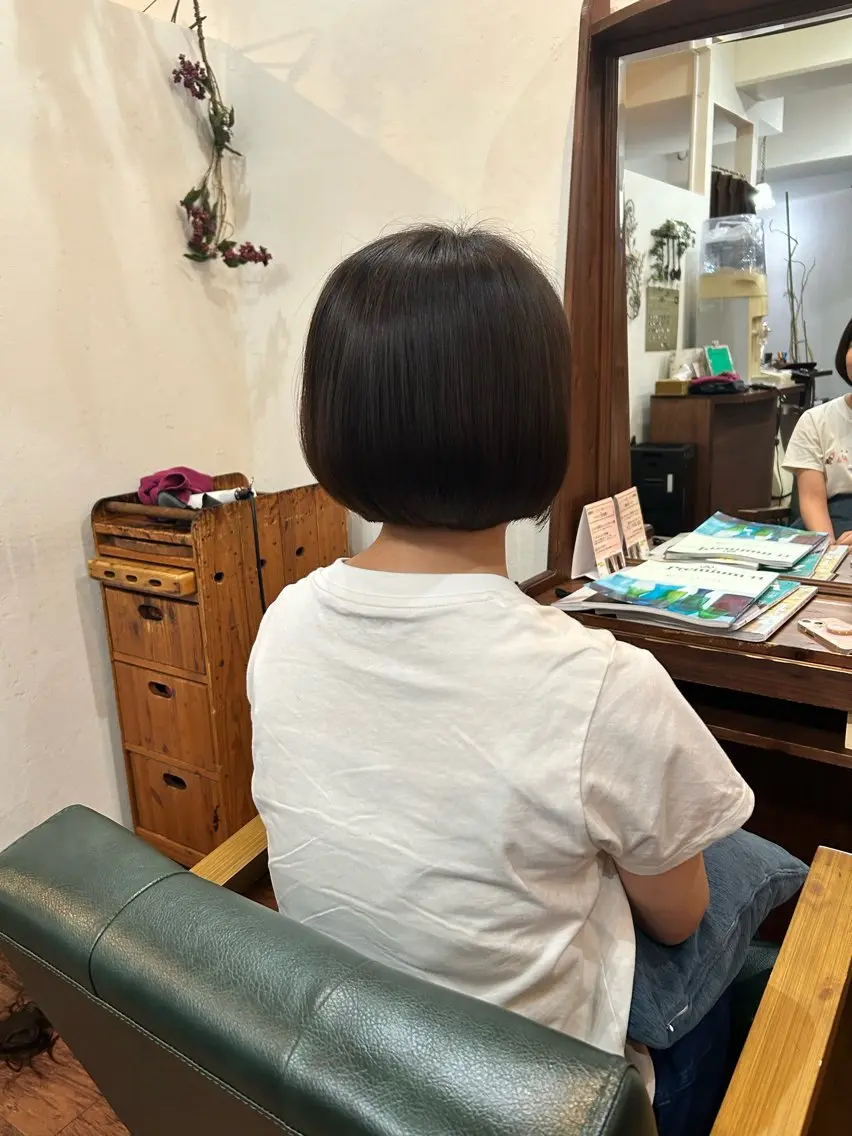 ショート ボブ story 増田 わかなのヘアスタイル