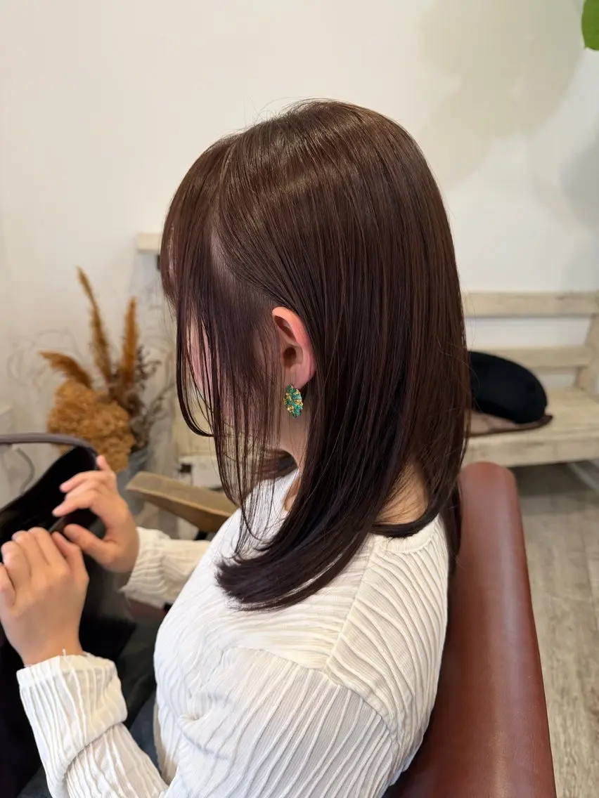 ミディアム カット ヘアカラー cocoro /kokiriのヘアスタイル