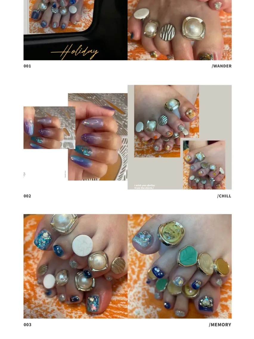 ネイル フットネイル 夏ネイル NAIL★M 真紀のネイルデザイン