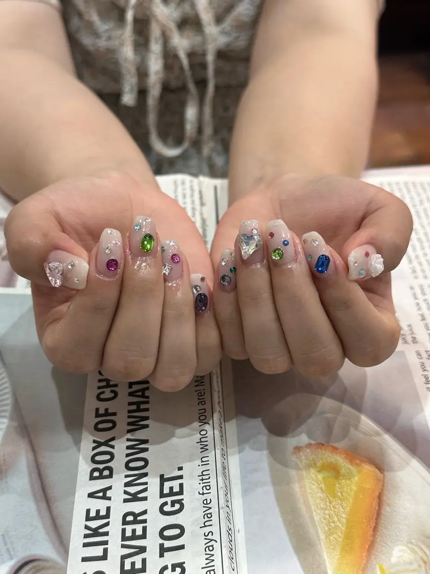 ネイル ハンドネイル M.wish太田川店 💅🏼Arisaのネイルデザイン