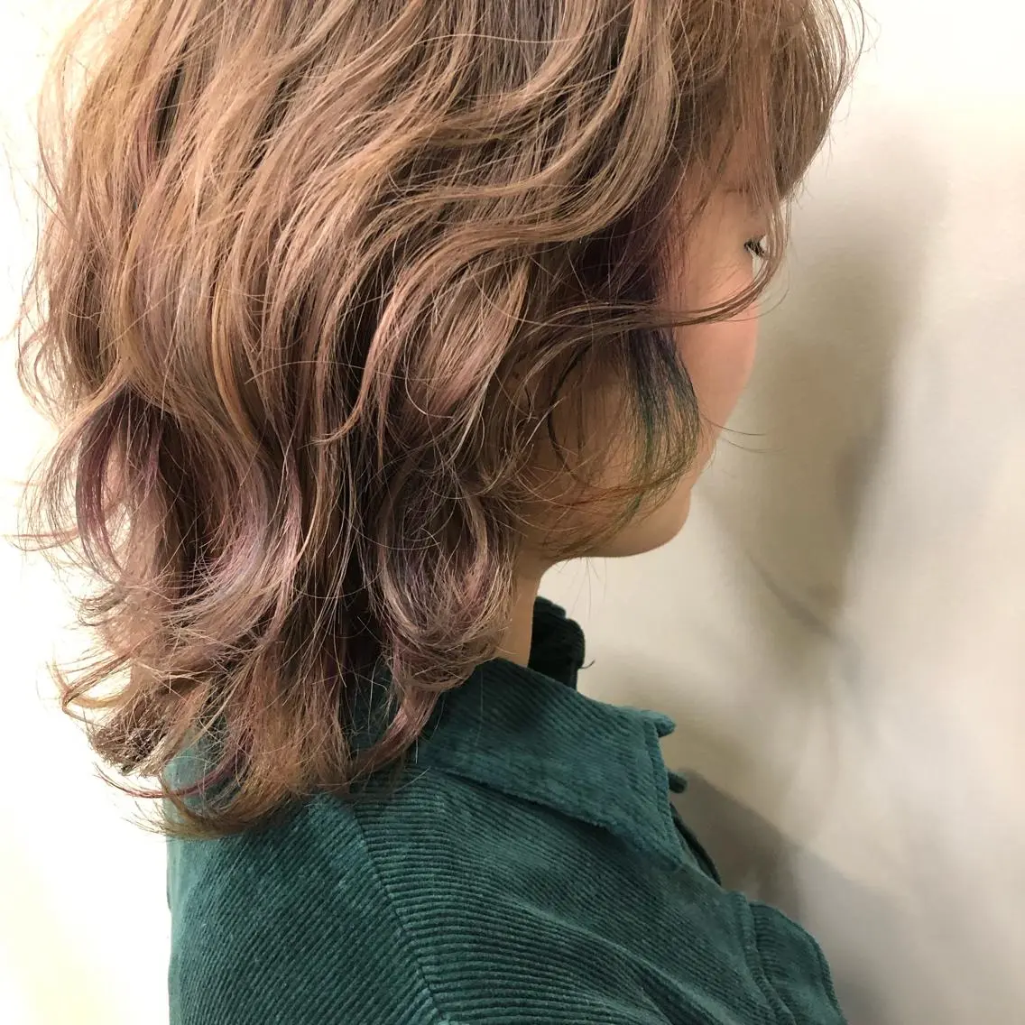 ミディアム 心斎橋 美髪職人　近江のヘアスタイル