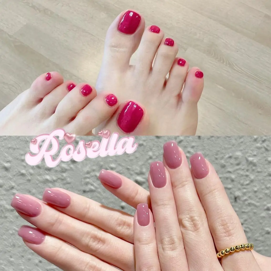 [Hand+Foot]ワンカラー（２色までok）¥10100=>¥8980の写真
