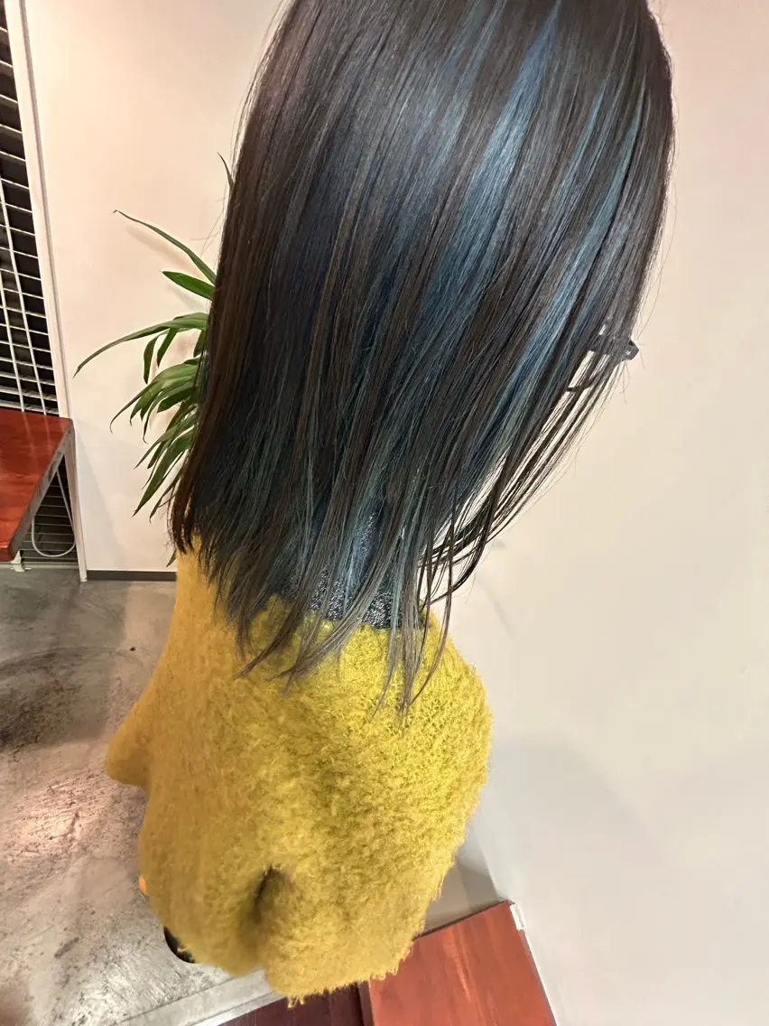 ミディアム Mao 🎀bob 赤み撃退🌿艶カラーのヘアスタイル
