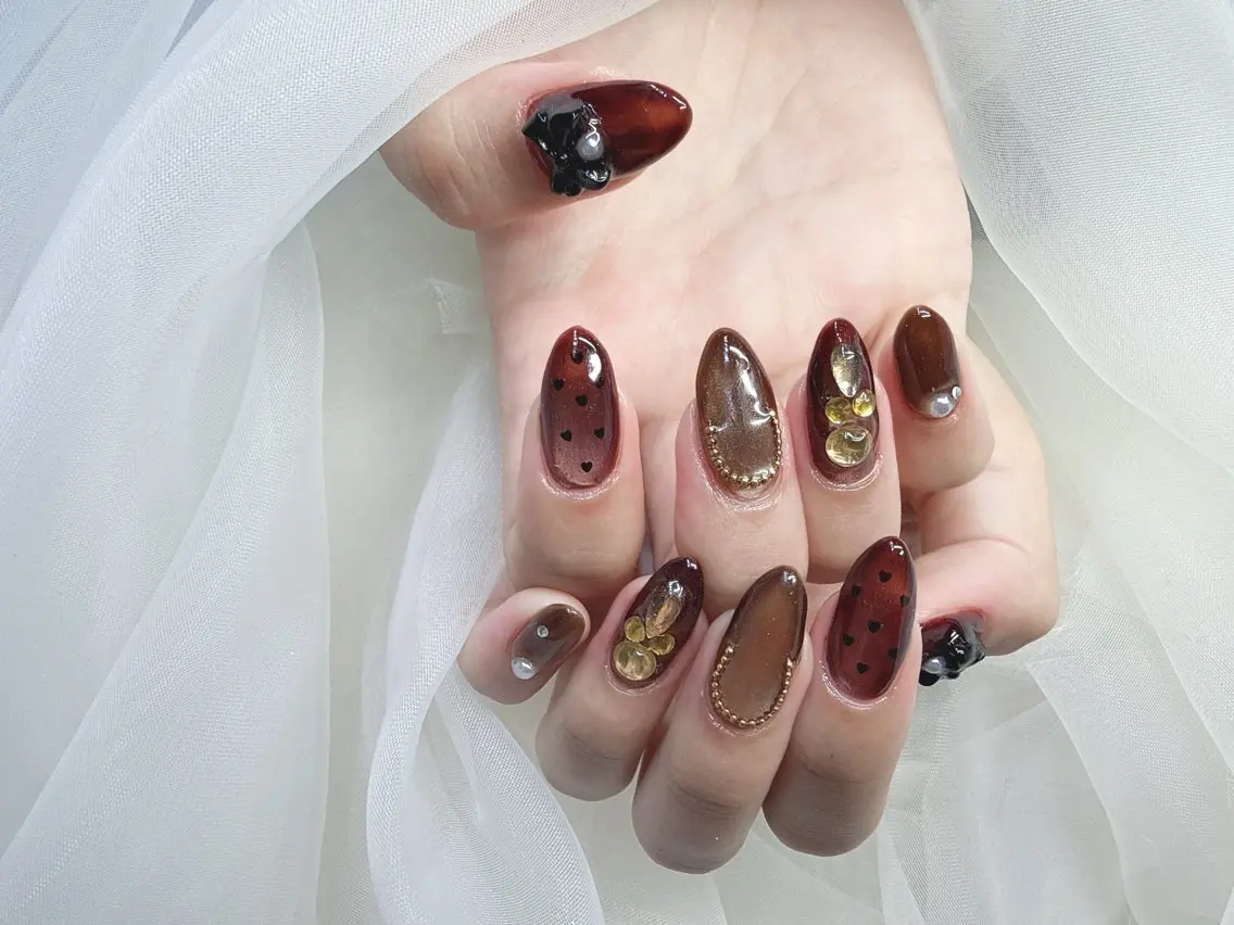 ネイル NailSalon✨ Écrinエクランのネイルデザイン