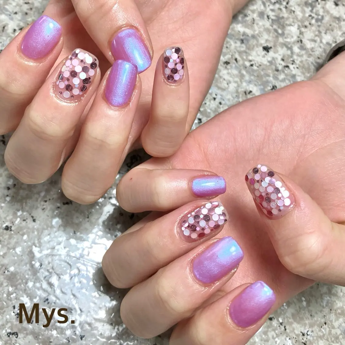 ネイル ハンドネイル Mys. 三上紗紀のネイルデザイン